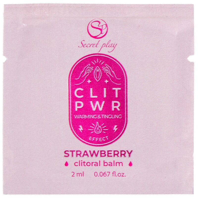 SECRETPLAY - SINGLE DOSE STRAWBERRY LUBRICANT 2 ML - My naughty haven #