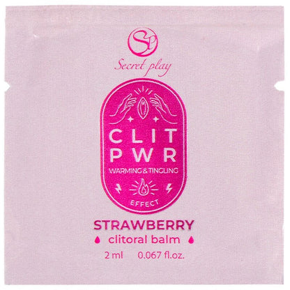 SECRETPLAY - SINGLE DOSE STRAWBERRY LUBRICANT 2 ML - My naughty haven #