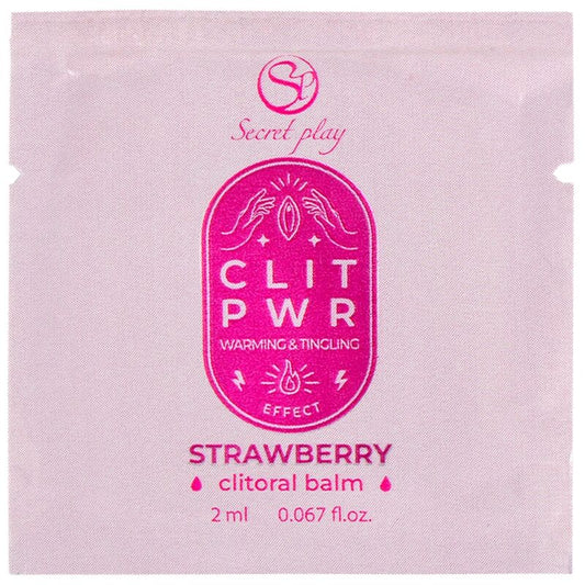 SECRETPLAY - SINGLE DOSE STRAWBERRY LUBRICANT 2 ML - My naughty haven #