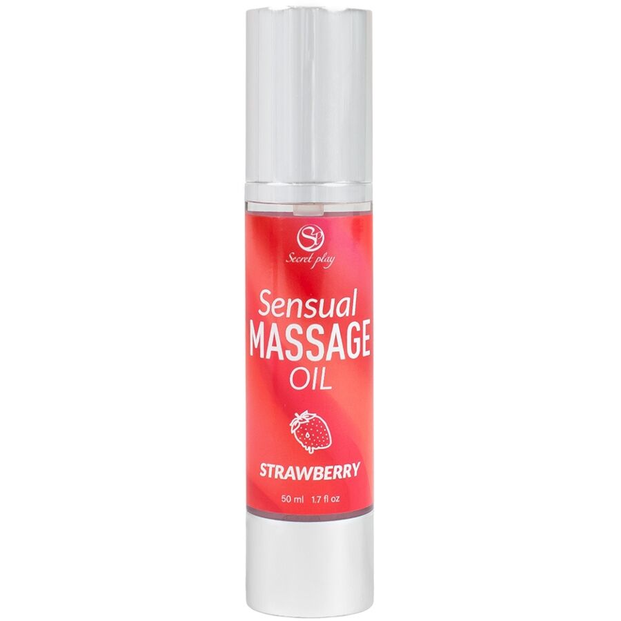 SECRETPLAY - STRAWBERRY MASSAGE OIL - My naughty haven #