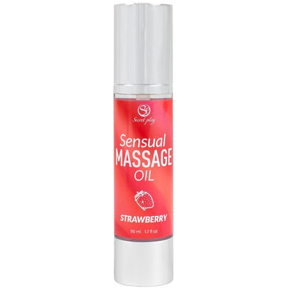 SECRETPLAY - STRAWBERRY MASSAGE OIL - My naughty haven #