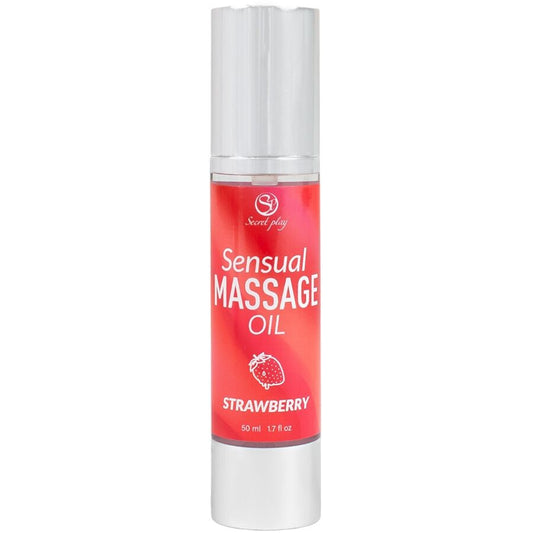 SECRETPLAY - STRAWBERRY MASSAGE OIL - My naughty haven #