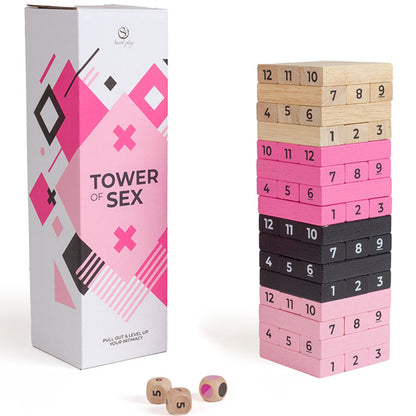 SECRETPLAY - TOWER OF SEX WOODEN GAME - My naughty haven #