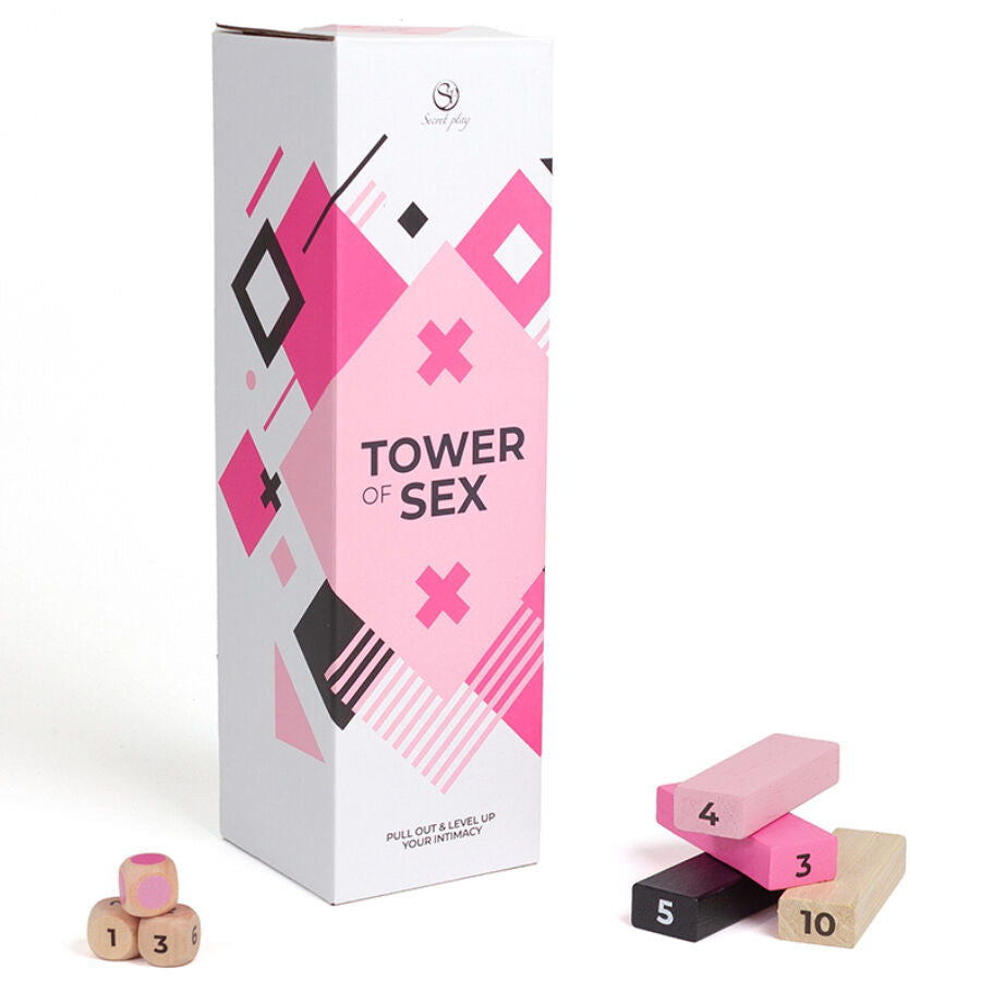 SECRETPLAY - TOWER OF SEX WOODEN GAME - My naughty haven #