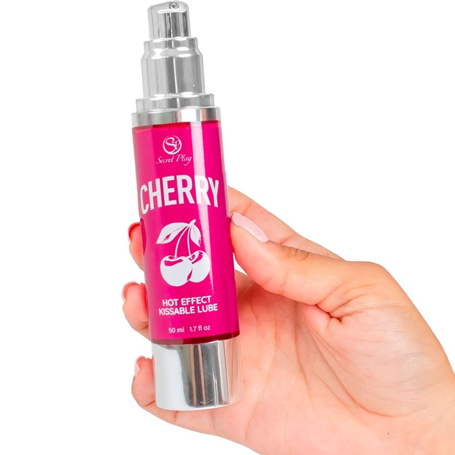 SECRETPLAY - WARMING LUBRICANT CHERRY 50 ML - My naughty haven #