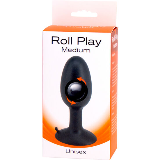 SEVEN CREATIONS - ROLL PLAY MEDIUM SILICONE PLUG - My naughty haven #