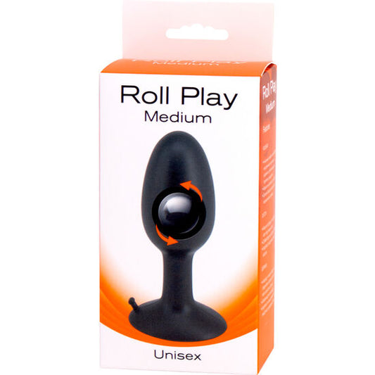 SEVEN CREATIONS - ROLL PLAY MEDIUM SILICONE PLUG - My naughty haven #
