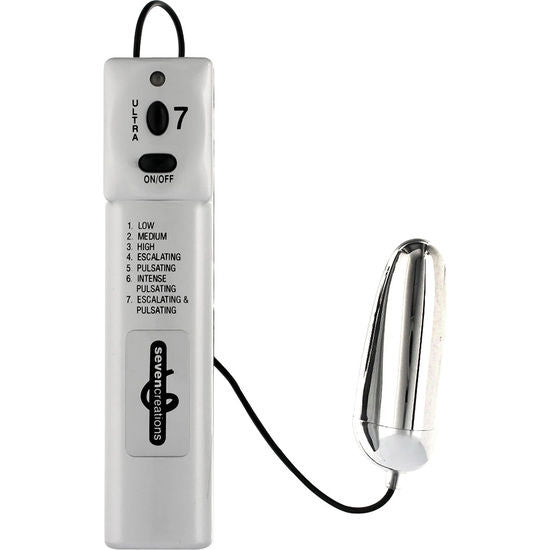 SEVEN CREATIONS - ULTRA 7 VECTOR VIBRATING EGG - My naughty haven #