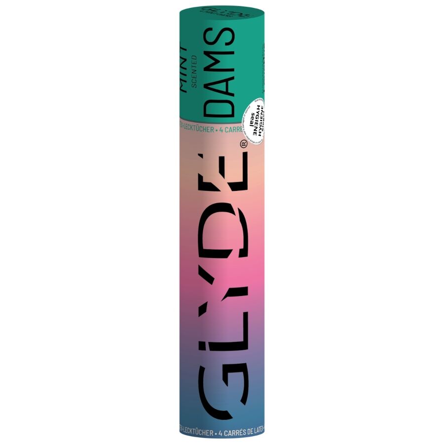 SHEER GLYDE - DAMS LAMINAS LATEX ORAL SEX MINT - My naughty haven #