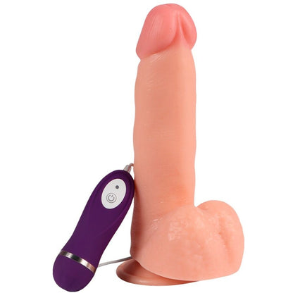 SHEQU - ADAM VIBRATOR DILDO WITH REMOTE CONTROL 21 CM - My naughty haven #