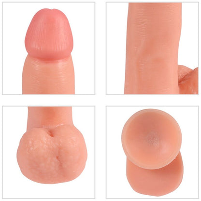 SHEQU - ADAM VIBRATOR DILDO WITH REMOTE CONTROL 21 CM - My naughty haven #