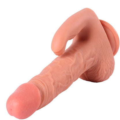 SHEQU - HAYDEN DILDO AND CLITORIS STIMULATOR WITH VIBRATION AND REMOTE CONTROL 16 CM - My naughty haven #