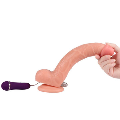 SHEQU - OPTIMUS VIBRATING DILDO WITH REMOTE CONTROL 28 CM - My naughty haven #