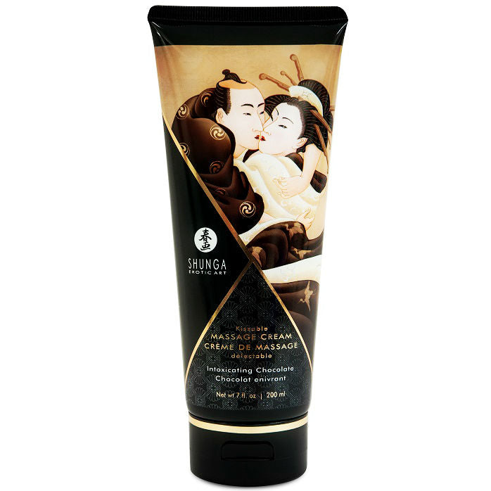 SHUNGA - CHOCOLATE MASSAGE CREAM 200 ML - My naughty haven #