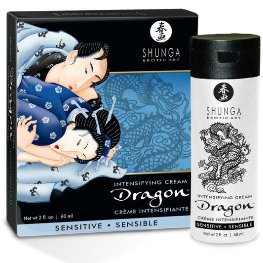 SHUNGA - DRAGON SENSITIVE CREAM FOR COUPLES - My naughty haven #