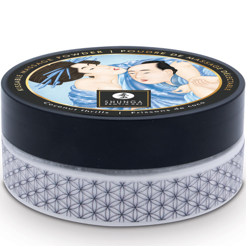 SHUNGA - EDIBLE COCONUT MASSAGE POWDER KIT - My naughty haven #