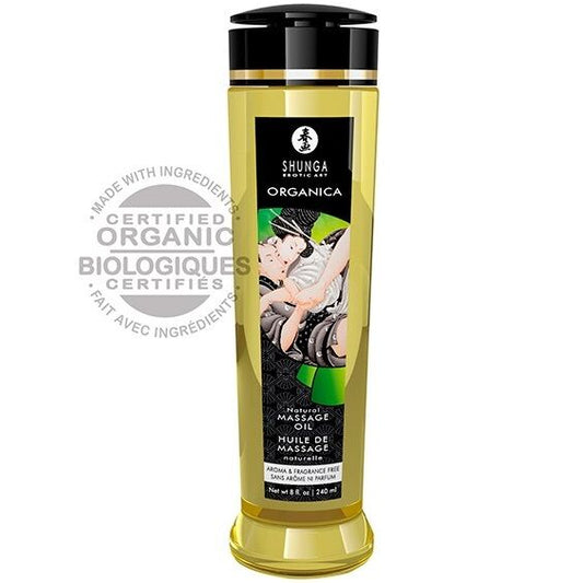 SHUNGA - NATURAL ORGANIC MASSAGE OIL 240 ML - My naughty haven #