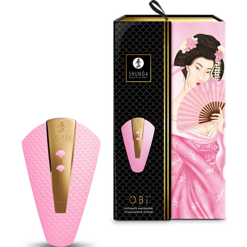 SHUNGA - OBI INTIMATE MASSAGER PINK - My naughty haven #