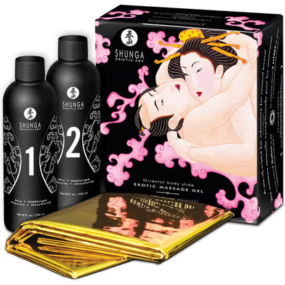 SHUNGA - ORIENTAL BODY TO BODY EROTIC MASSAGE GEL STRAWBERRIES AND CAVA - My naughty haven #