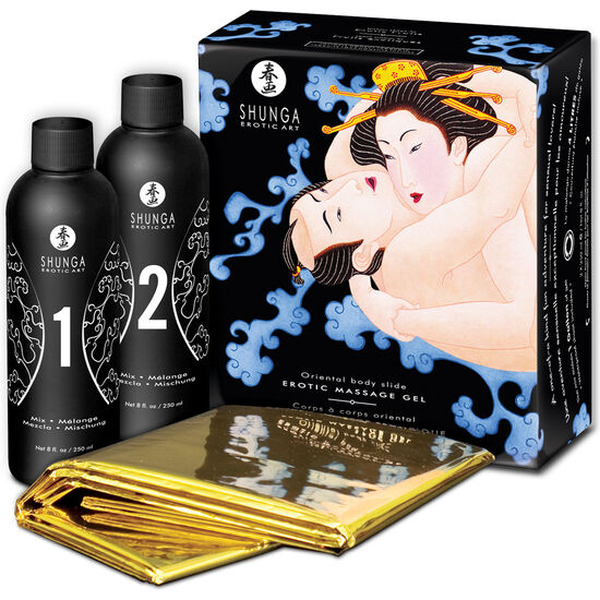 SHUNGA - ORIENTAL BODY TO BODY EROTIC MASSAGE GEL WITH EXOTIC FRUITS - My naughty haven #