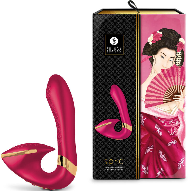SHUNGA - SOYO INTIMATE MASSAGER PINK - My naughty haven #