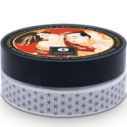 SHUNGA - STRAWBERRY EDIBLE MASSAGE POWDER KIT - My naughty haven #