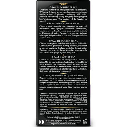 SHUNGA - WAVES PLEASURE SPRAY ORAL SEDUCTIVE EXOTIC FRUITS 20 ML - My naughty haven #