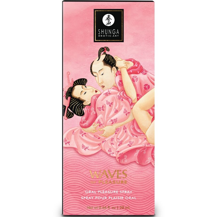 SHUNGA - WAVES PLEASURE SPRAY ORAL SEDUCTIVE WATERMELON 20 ML - My naughty haven #