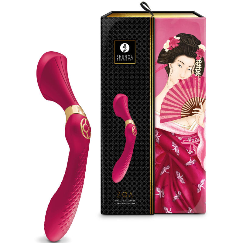 SHUNGA - ZOA INTIMATE MASSAGER PINK - My naughty haven #