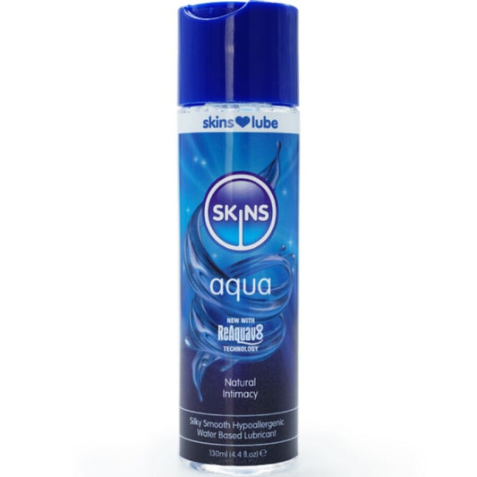 SKINS - AQUA WATER-BASED LUBRICANT 130 ML - My naughty haven #
