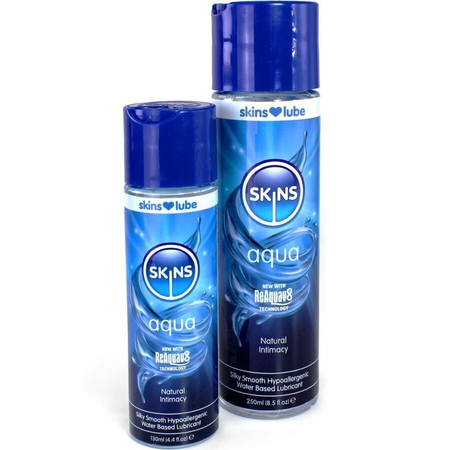SKINS - AQUA WATER-BASED LUBRICANT 130 ML - My naughty haven #