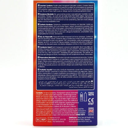 SKINS - ASSORTED PREMIUM CONDOMS PACK 16 - My naughty haven #