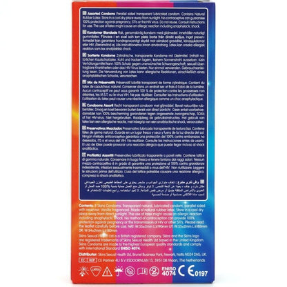 SKINS - ASSORTED PREMIUM CONDOMS PACK 8 - My naughty haven #