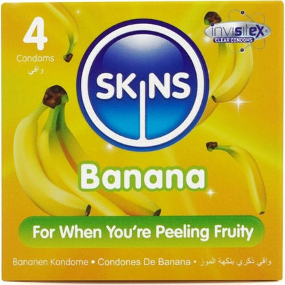 SKINS - BANANA PREMIUM CONDOMS PACK 4 - My naughty haven #