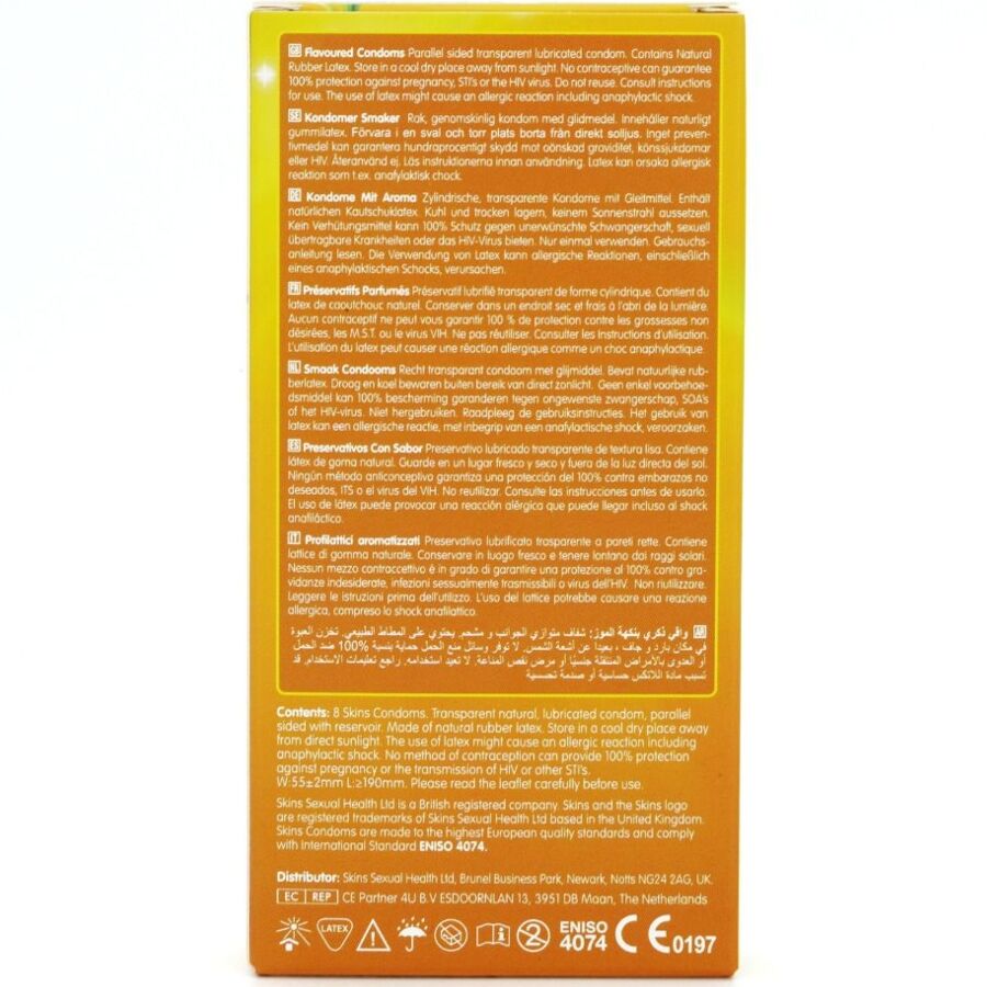 SKINS - BANANA PREMIUM CONDOMS PACK 8 - My naughty haven #