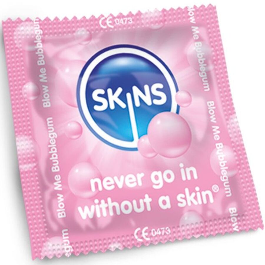 SKINS - BUBBLEGUM PREMIUM CONDOMS PACK 8 - My naughty haven #