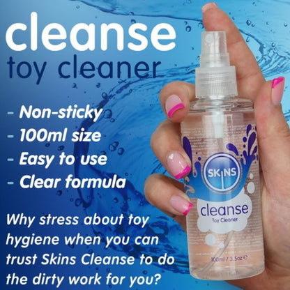 SKINS - CLEANSE TOY CLEANER 100 ML - My naughty haven #