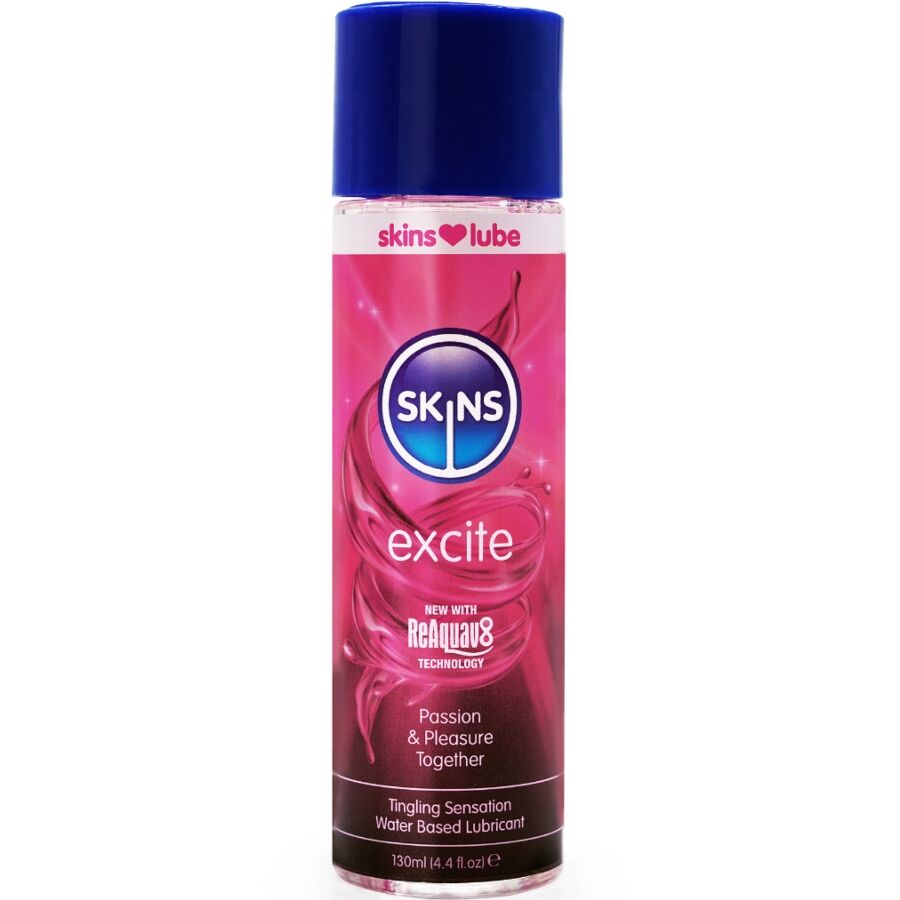 SKINS - EXCITE WATER-BASED LUBRICANT 130 ML - My naughty haven #