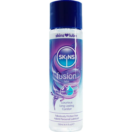 SKINS - FUSION HYBRID ЛУБРИКАНТ НА ​​ВОДА И СИЛИКОНОВА ОСНОВА 130 МЛ