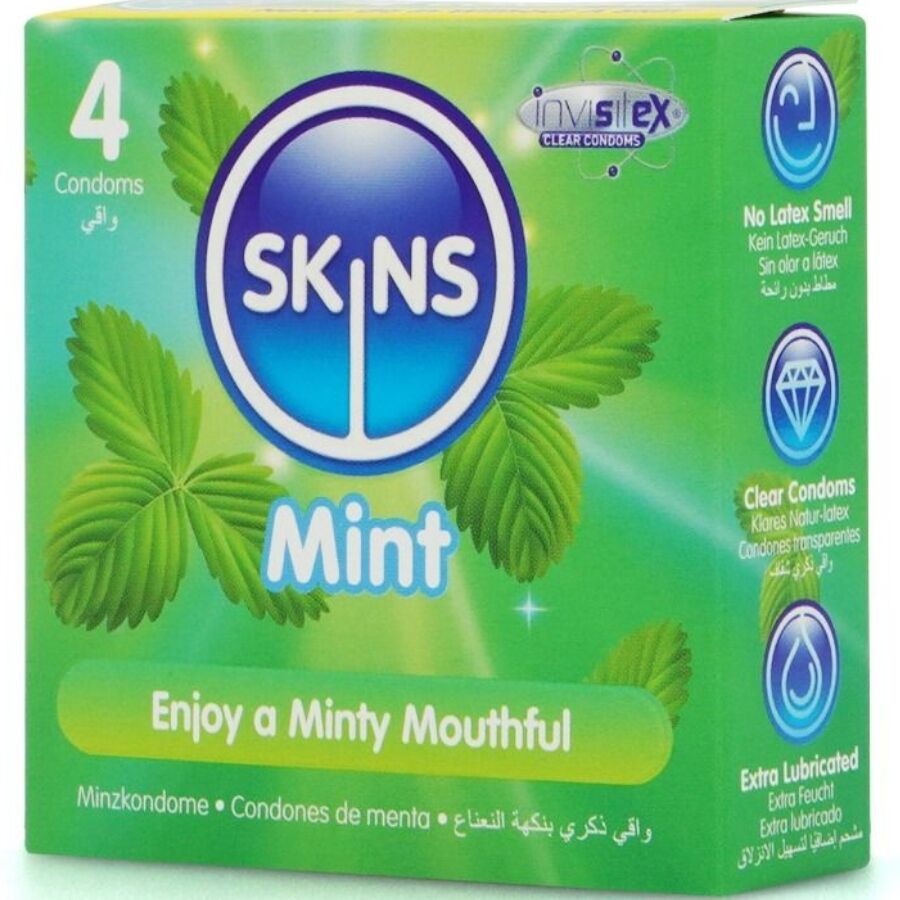 SKINS - MINT PREMIUM CONDOMS PACK 4 - My naughty haven #