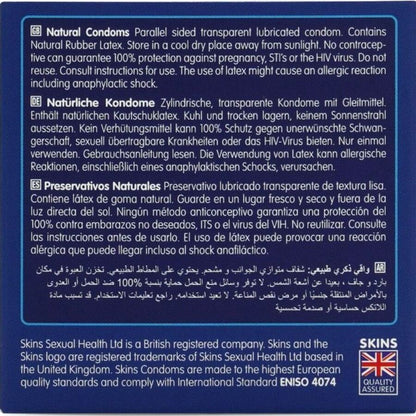 SKINS - NATURAL PREMIUM CONDOMS PACK 4 - My naughty haven #