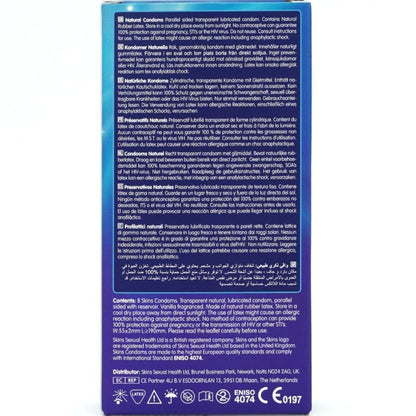 SKINS - NATURAL PREMIUM CONDOMS PACK 8 - My naughty haven #