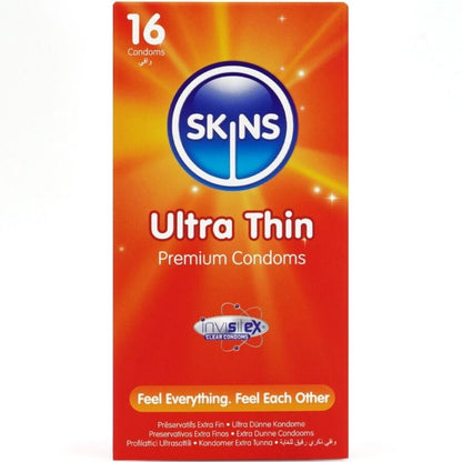 SKINS - ULTRA THIN PREMIUM CONDOMS PACK 16 - My naughty haven #
