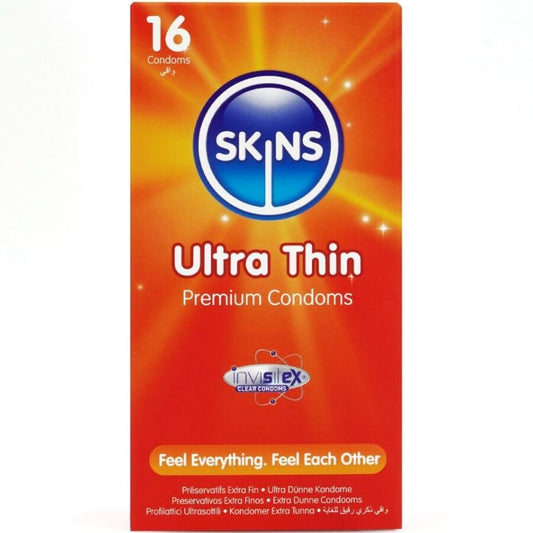 SKINS - ULTRA THIN PREMIUM CONDOMS PACK 16 - My naughty haven #