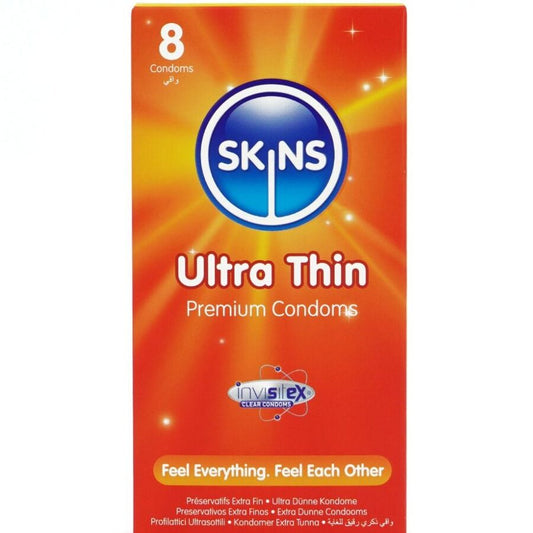 SKINS - ULTRA THIN PREMIUM CONDOMS PACK 8 - My naughty haven #