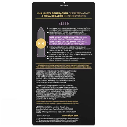 SKYN - ELITE ULTRA-THIN CONDOMS 10 UNITS - My naughty haven #