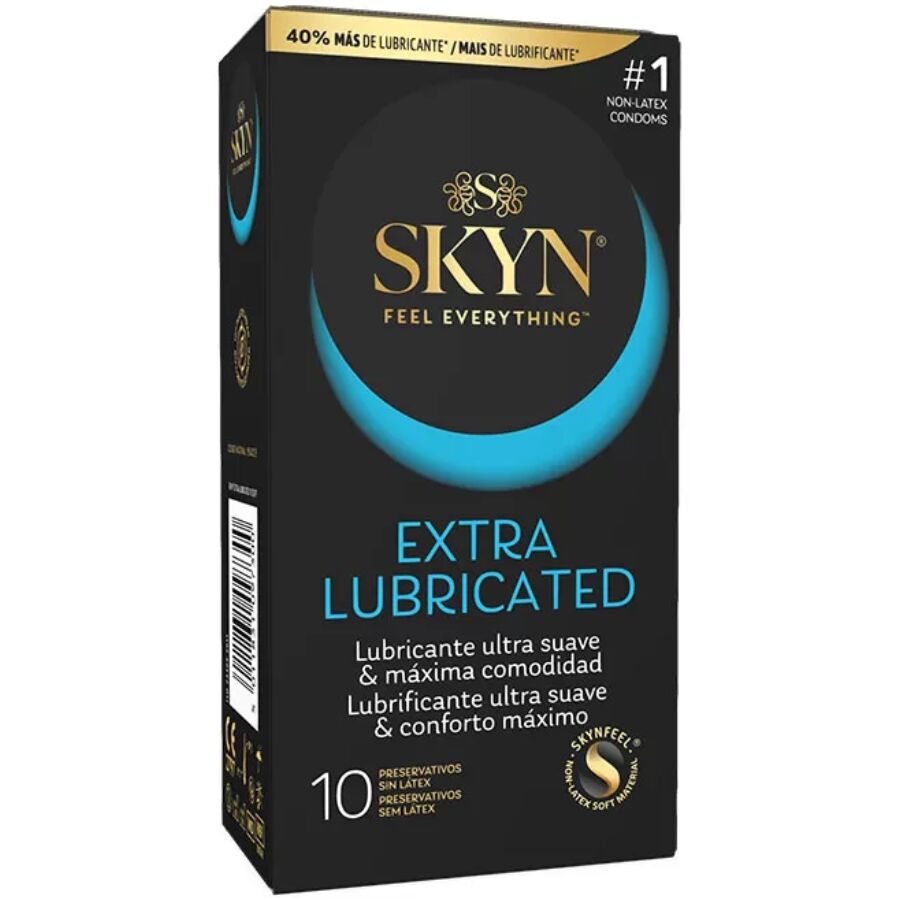 SKYN - EXTRA LUBRICATED CONDOM 10 UNITS - My naughty haven #