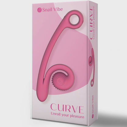 SNAIL VIBE - CURVE VIBRATOR PINK - My naughty haven #