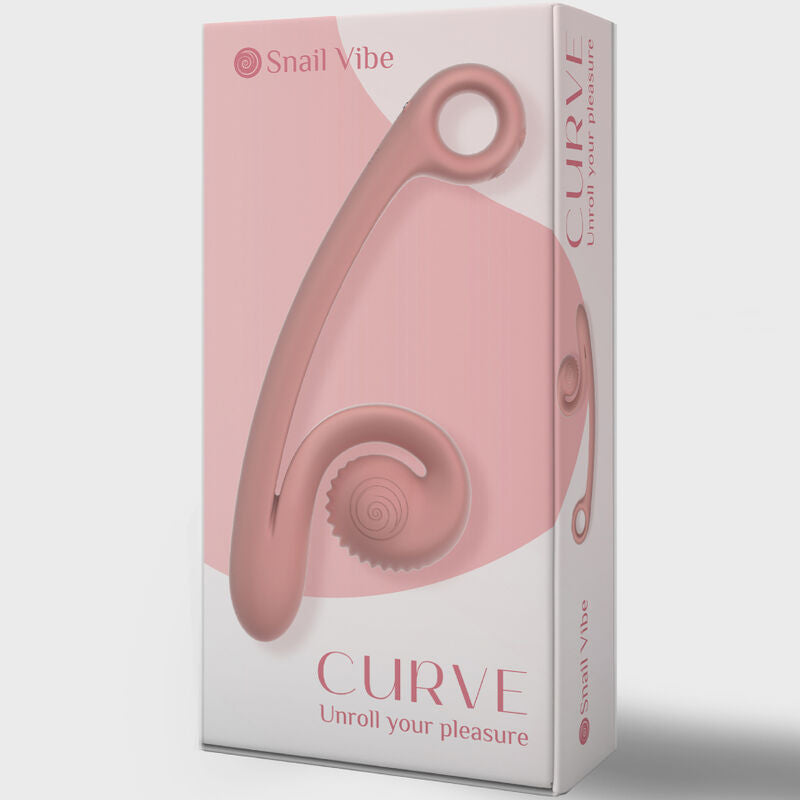SNAIL VIBE - CURVE VIBRATOR PINK - My naughty haven #