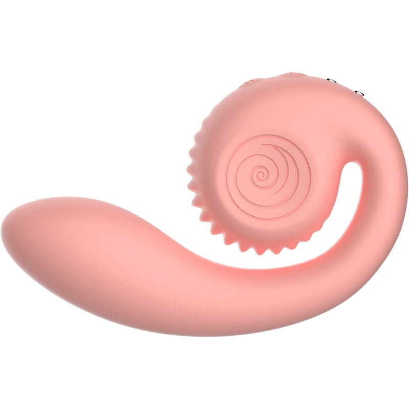 SNAIL VIBE - GIZI DUAL STIMULATOR PINK - My naughty haven #